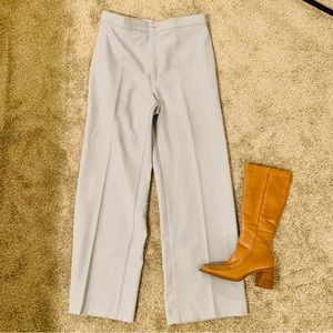 Light Blue 70s Groovy High Rise Trouser Dress Pants 💙